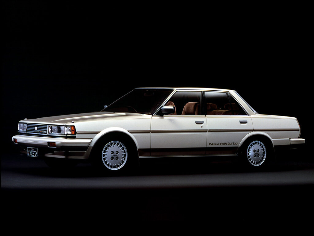 Toyota Cresta (GX71, MX71, SX70, LX70) 2 поколение, седан (08.1984 - 07.1986)